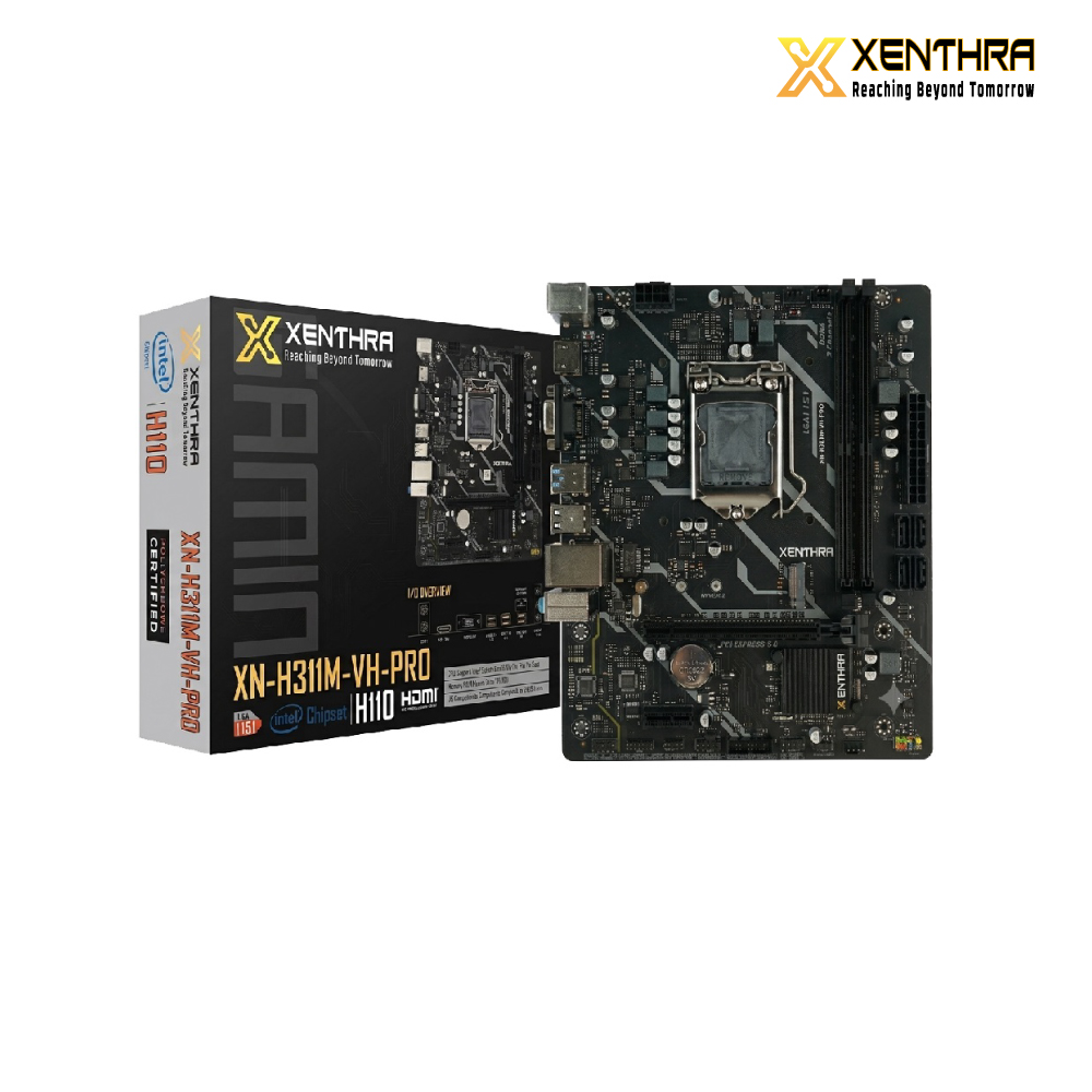 XENTHRA XN-H311M-VH-PRO Intel 6th/7th/8th/9th Gen High-Performance Micro-ATX Motherboard