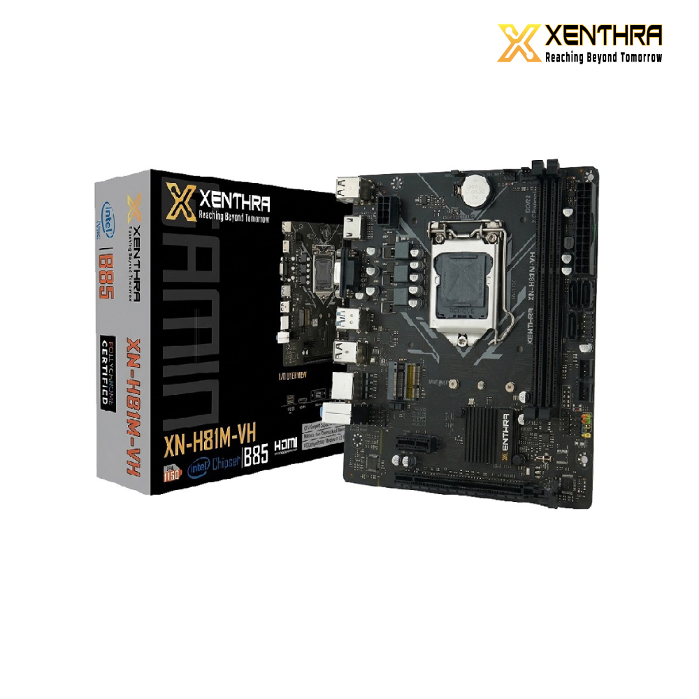 XENTHRA XN-H81M-VH Intel 4th Gen High-Performance Micro-ATX Motherboard