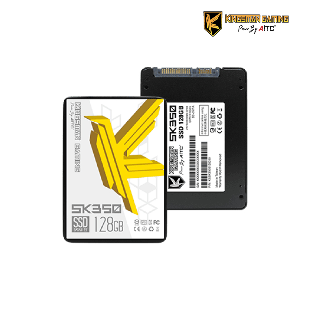AITC Kingsman Gaming SK350 128GB SATA III 2.5-Inch 6Gbps SSD