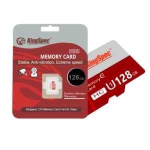 KingSpec C10 128GB Compact Flash MicroSD Memory Card