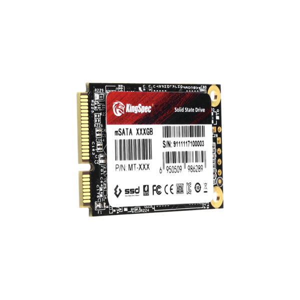 KingSpec mSATA SSD MT Series 256GB SATA Rev.3.2(6Gb/s) 52pin SSD - Image 2