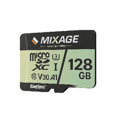 KingSpec 128GB MicroSDXC UHS-I V30 Class10 Memory Card