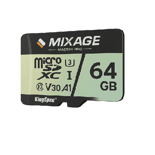 KingSpec 64GB MicroSDXC UHS-I V30 Class10 Memory Card
