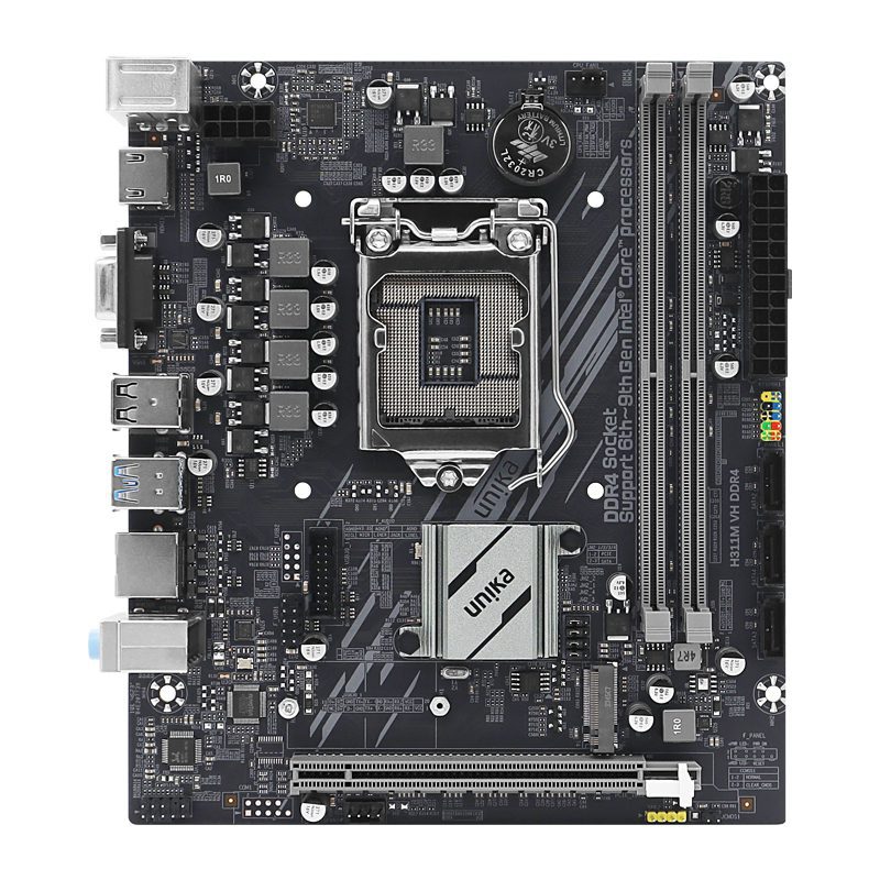 UNIKA UN-H311M VH DDR4 SNIPER DDR4 6th/7th/8th/9th Gen Micro ATX Motherboard - Image 2