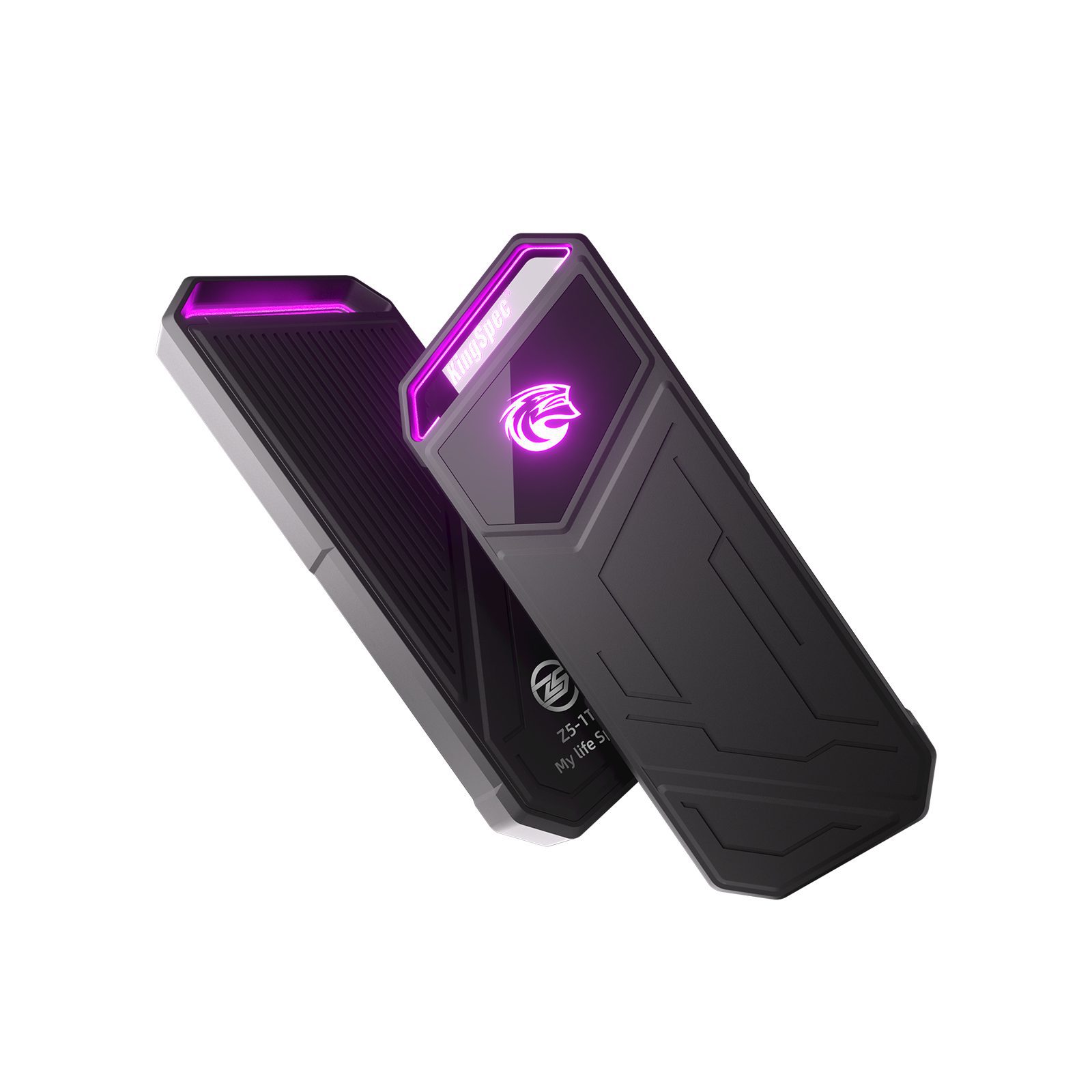 KingSpec Z5 1TB Portable SSD With RGB Elements (Type-C)