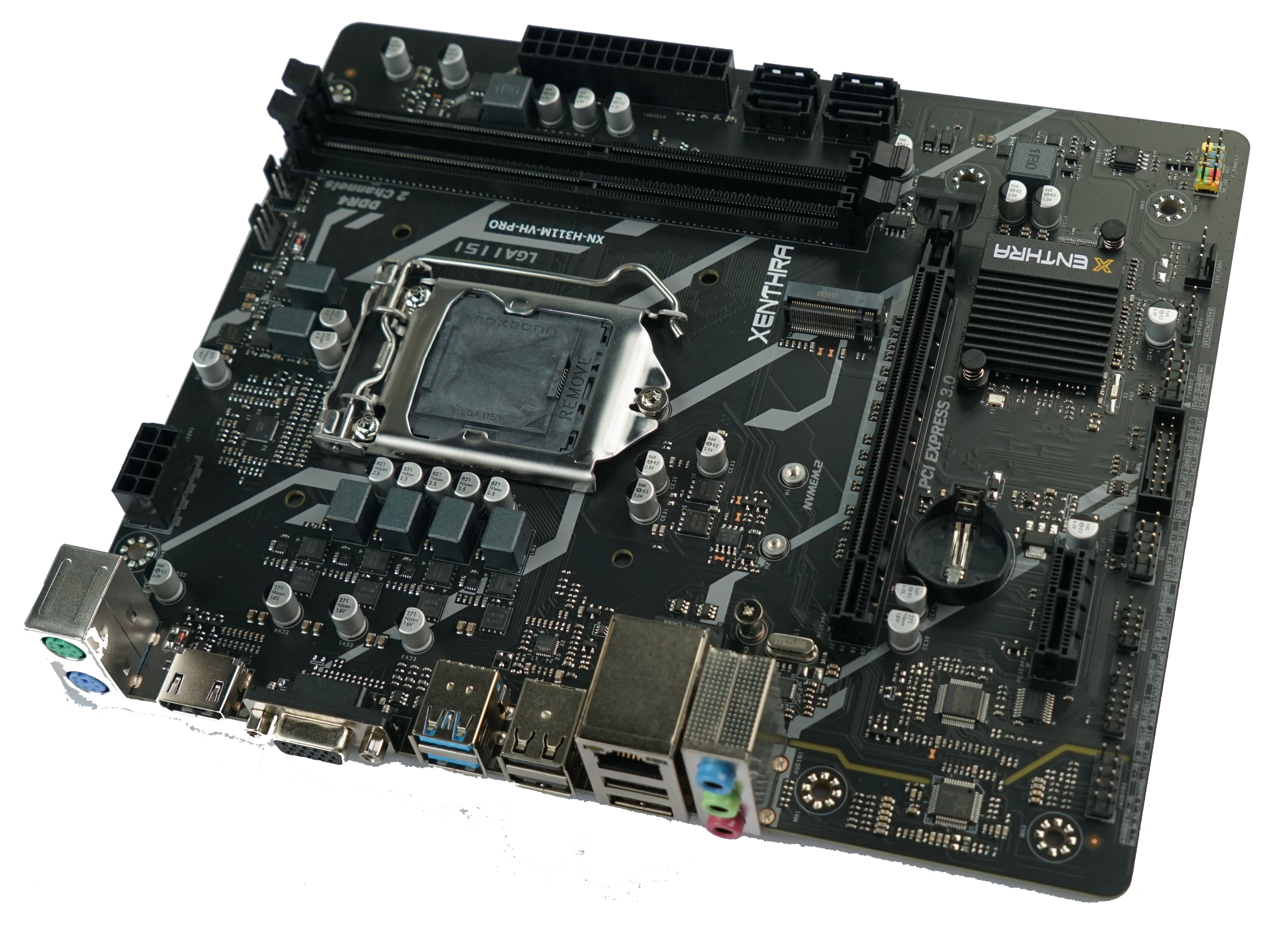 XENTHRA XN-H311M-VH-PRO Intel 6th/7th/8th/9th Gen High-Performance Mirco-ATX Motherboard - Image 2