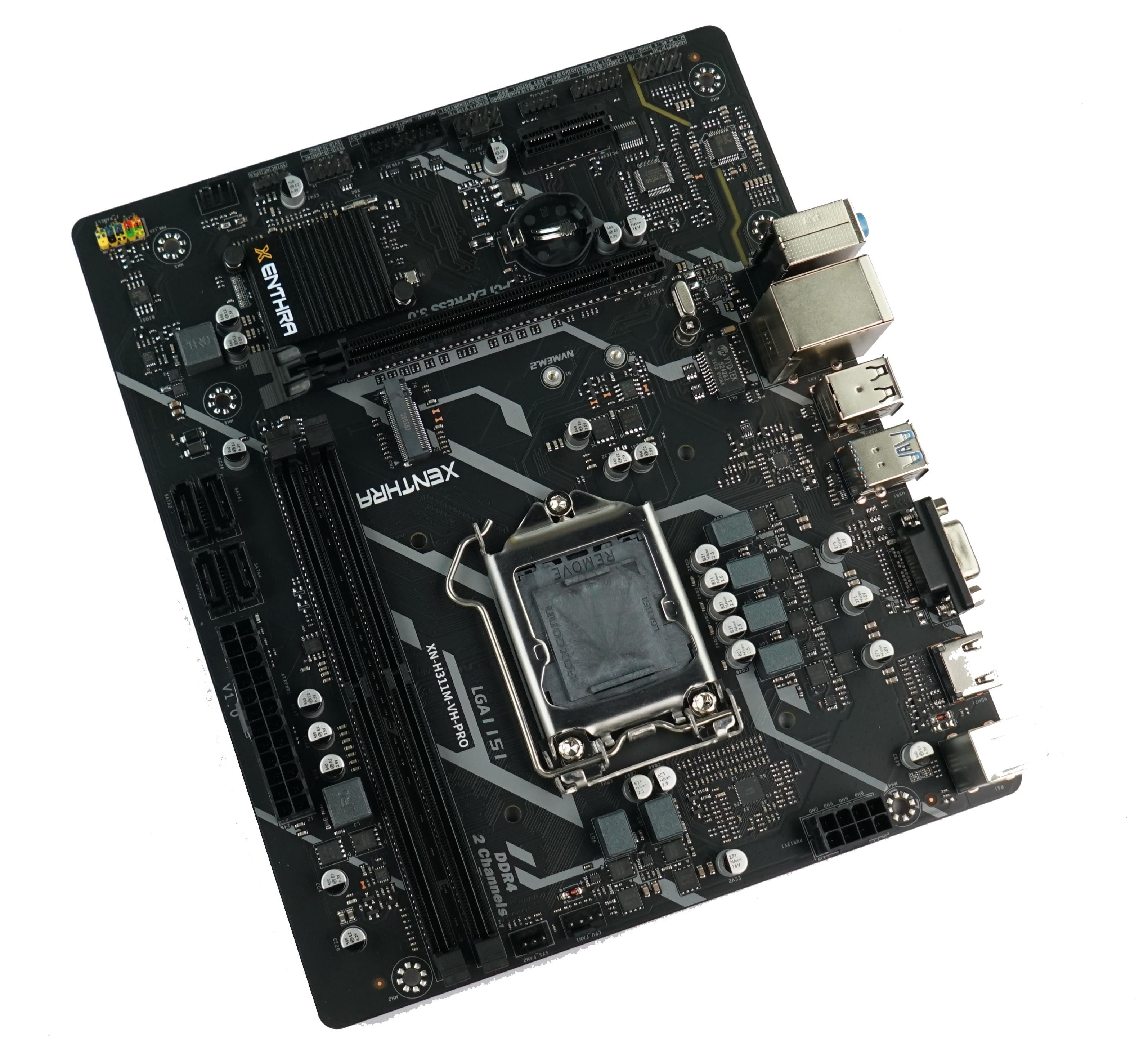 XENTHRA XN-H311M-VH-PRO Intel 6th/7th/8th/9th Gen High-Performance Mirco-ATX Motherboard - Image 3